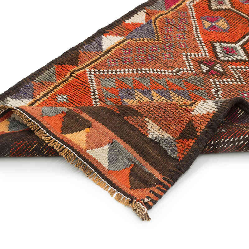 Vintage Anadolu Yolluk - 88 cm x 407 cm - K0077053
