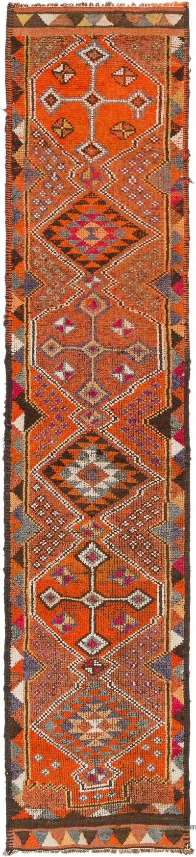 Vintage Tribal Runner Rug - 2' 11" x 13' 4" (35" x 160")