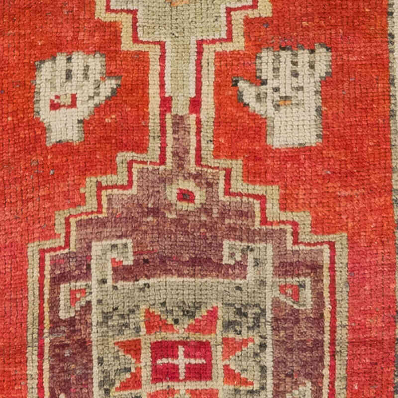 Vintage Tribal Runner Rug - 3' 2" x 12' 8" (38" x 152") - K0077061