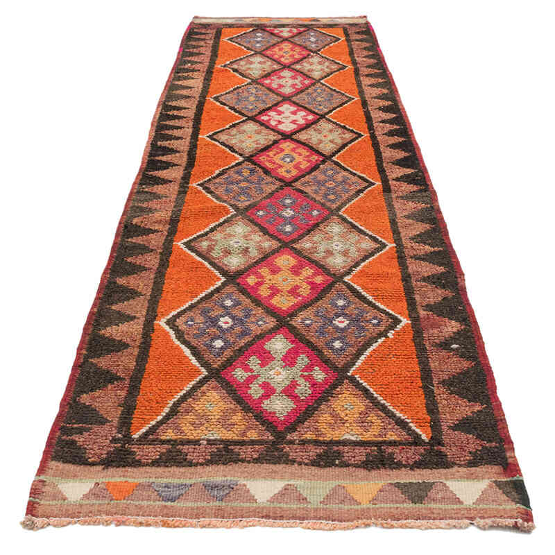Vintage Anadolu Yolluk - 85 cm x 340 cm - K0077063