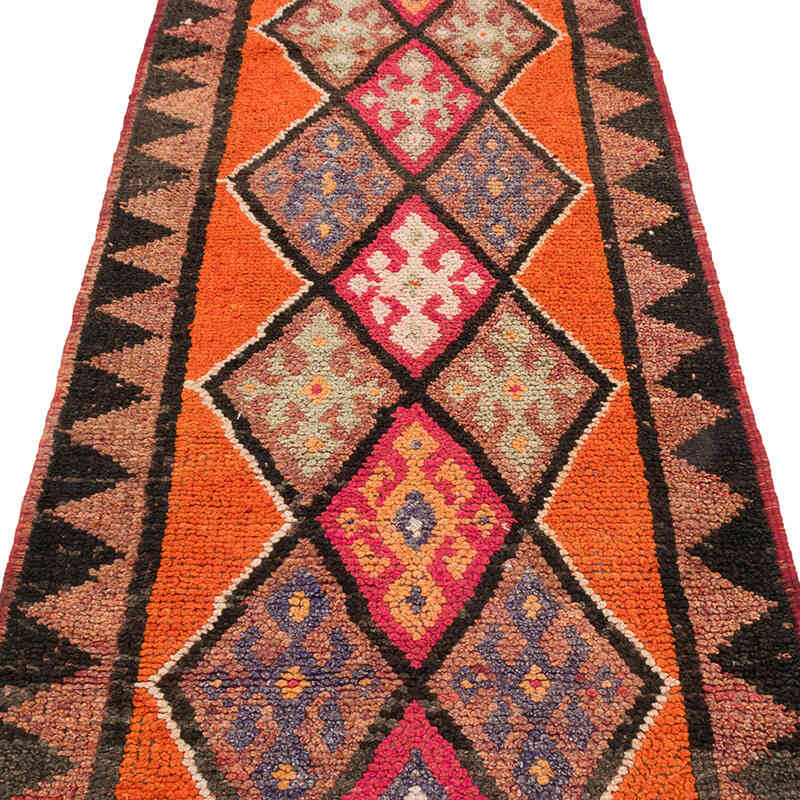Vintage Anadolu Yolluk - 85 cm x 340 cm - K0077063