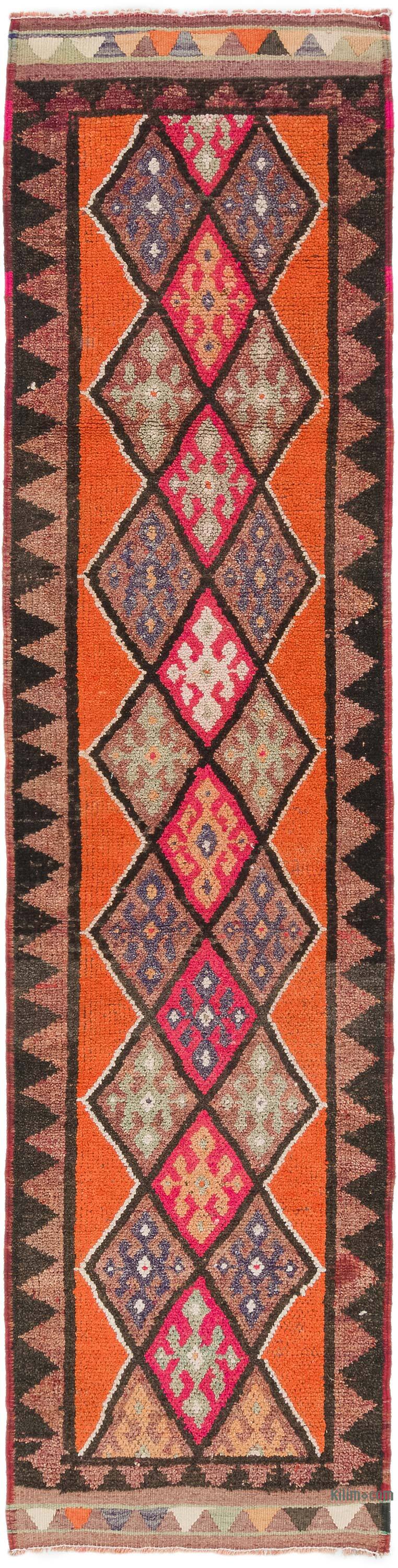 Vintage Anadolu Yolluk - 85 cm x 340 cm - K0077063