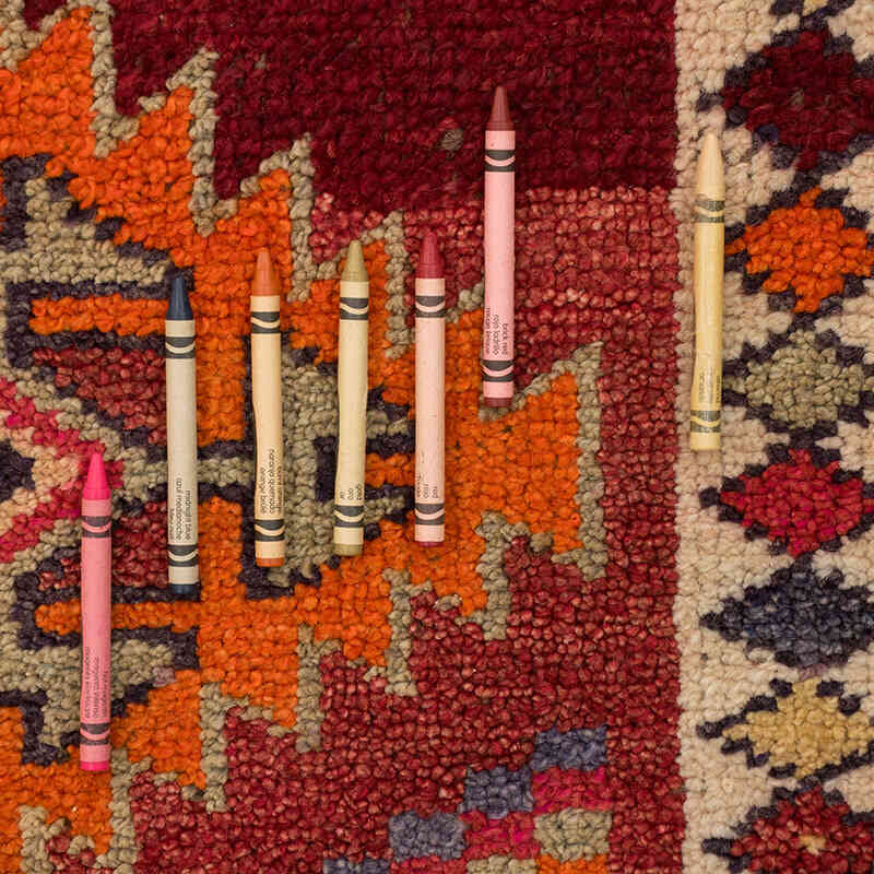 Vintage Tribal Runner Rug - 2' 8" x 10' 6" (32" x 126") - K0077065