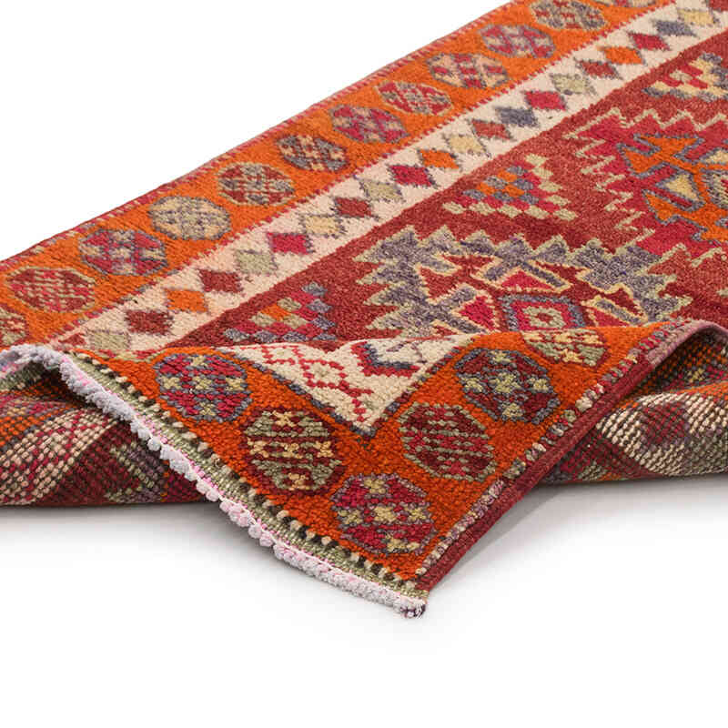 Vintage Tribal Runner Rug - 2' 8" x 10' 6" (32" x 126") - K0077065