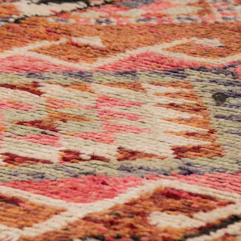 Vintage Tribal Runner Rug - 3' 1" x 11' 6" (37" x 138") - K0077066
