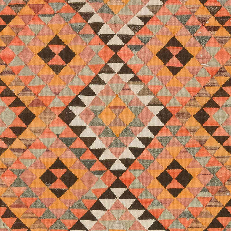 Alfombra Kilim Tribal Vintage - 110 cm x 334 cm - K0077071