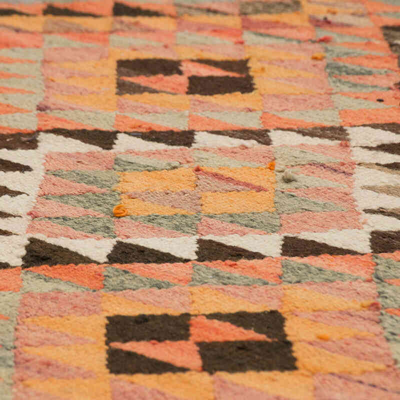 Alfombra Kilim Tribal Vintage - 110 cm x 334 cm - K0077071