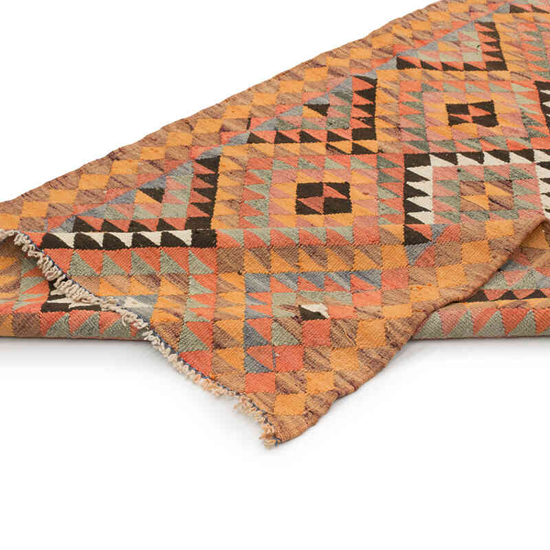 Alfombra Kilim Tribal Vintage - 110 cm x 334 cm - K0077071