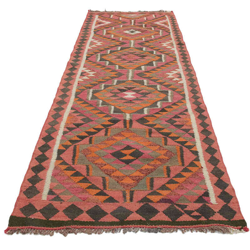 Vintage Anadolu Kilim Yolluk - 96 cm x 308 cm - K0077073