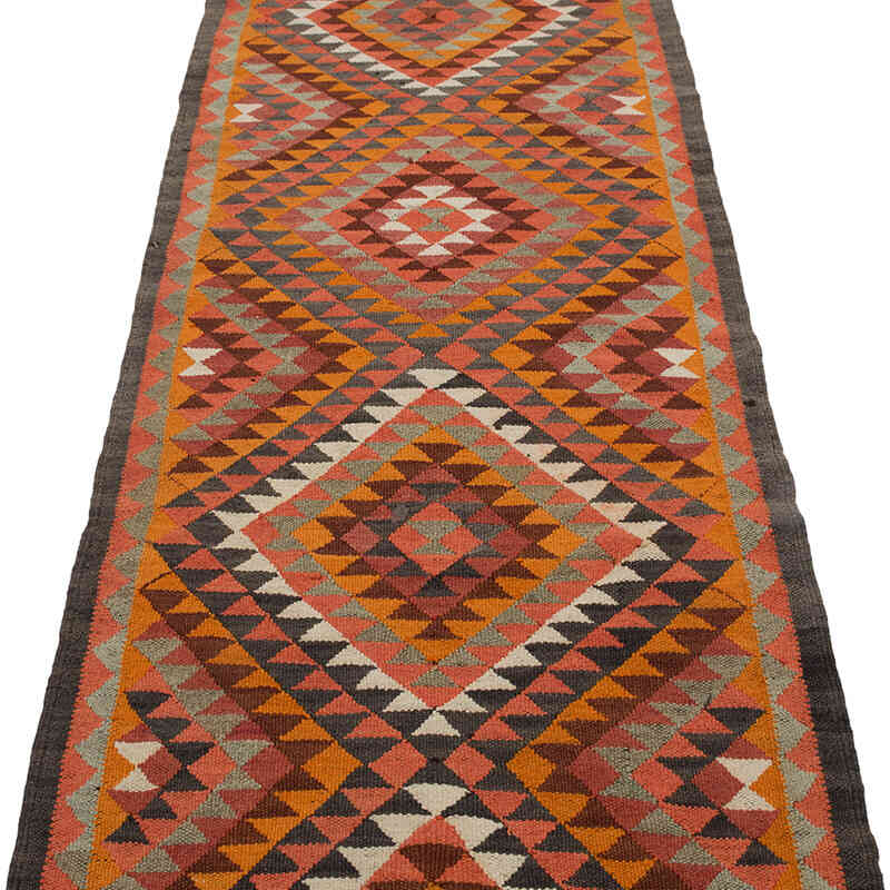 Alfombra Kilim Tribal Vintage - 82 cm x 344 cm - K0077077