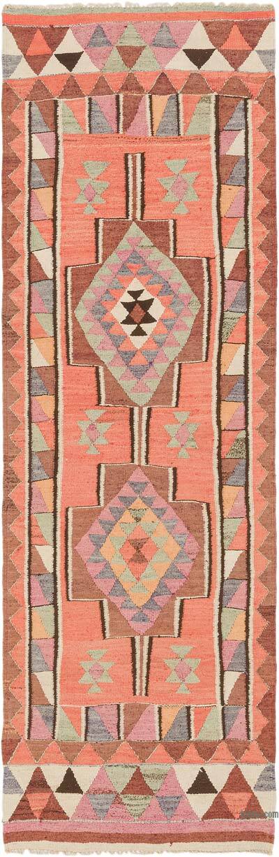 Vintage Tribal Kilim Runner - 3'  x 9' 5" (36" x 113")