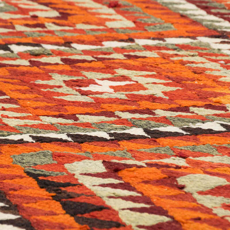 Vintage Tribal Kilim Runner - 2' 11" x 10' 2" (35" x 122") - K0077087