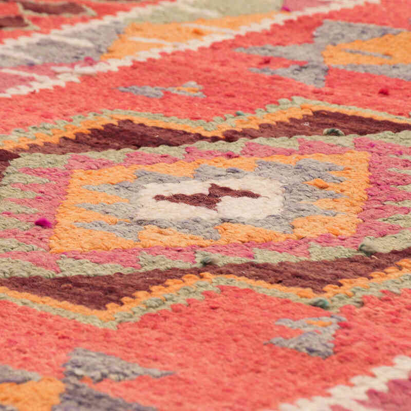 Alfombra Kilim Tribal Vintage - 98 cm x 302 cm - K0077088
