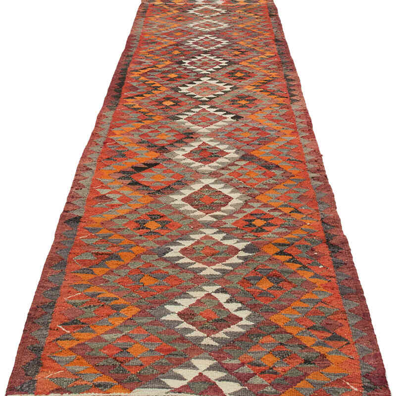 Alfombra Kilim Tribal Vintage - 83 cm x 320 cm - K0077095