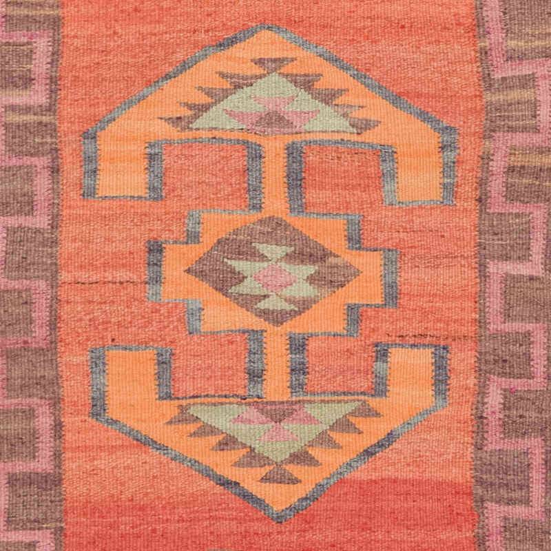 Alfombra Kilim Tribal Vintage - 100 cm x 356 cm - K0077096
