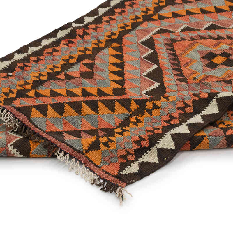 Vintage Tribal Kilim Runner - 2' 9" x 10' 10" (33" x 130") - K0077100