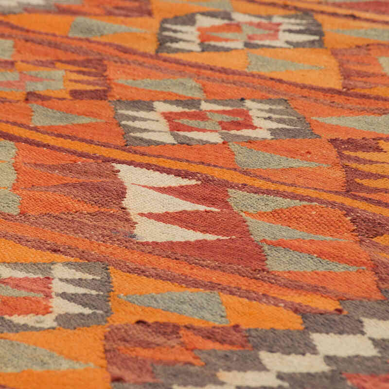 Vintage Tribal Kilim Runner - 2' 9" x 8' 6" (33" x 102") - K0077101