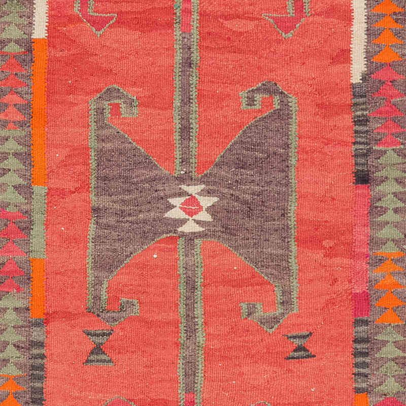 Vintage Anadolu Kilim Yolluk - 102 cm x 304 cm - K0077103