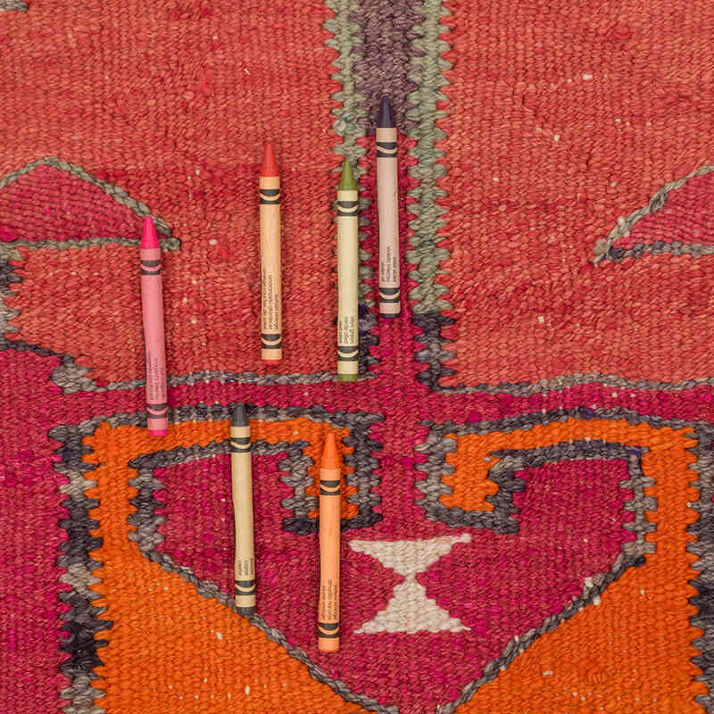 Vintage Anadolu Kilim Yolluk - 102 cm x 304 cm - K0077103