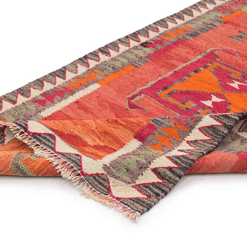 Vintage Anadolu Kilim Yolluk - 102 cm x 304 cm - K0077103