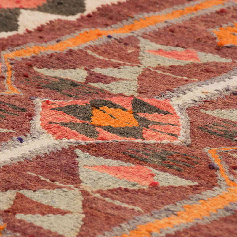 Vintage Anadolu Kilim Yolluk - 97 cm x 313 cm - K0077107