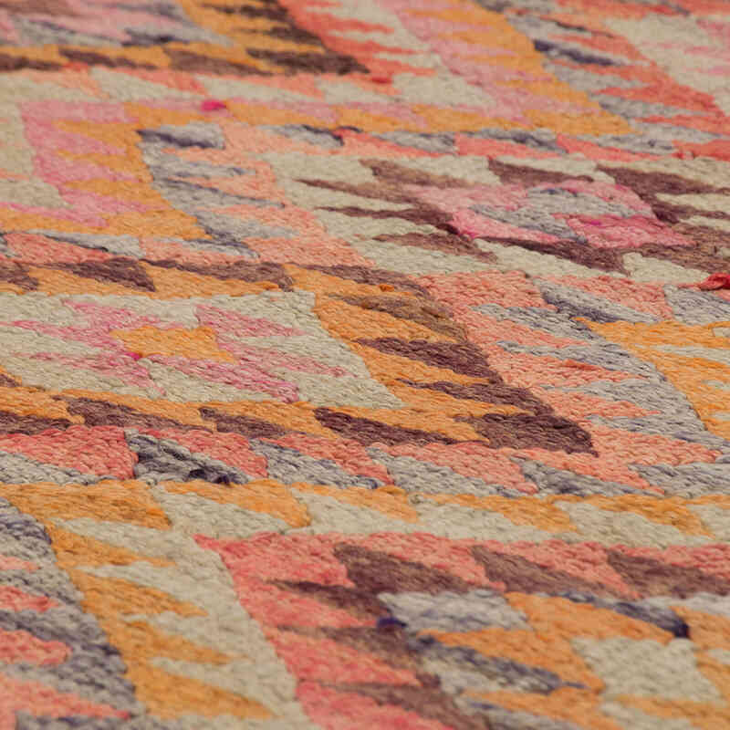 Alfombra Kilim Tribal Vintage - 88 cm x 307 cm - K0077113