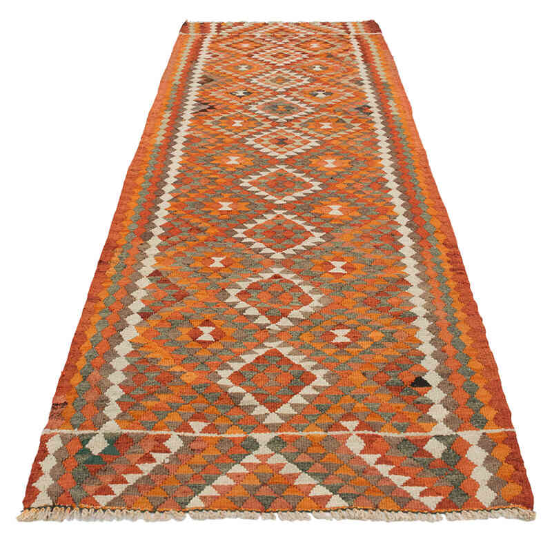 Alfombra Kilim Tribal Vintage - 97 cm x 288 cm - K0077114