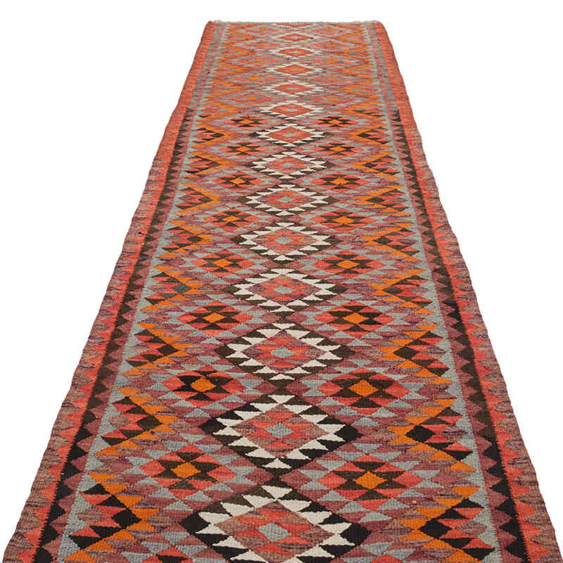 Vintage Anadolu Kilim Yolluk - 90 cm x 333 cm - K0077115