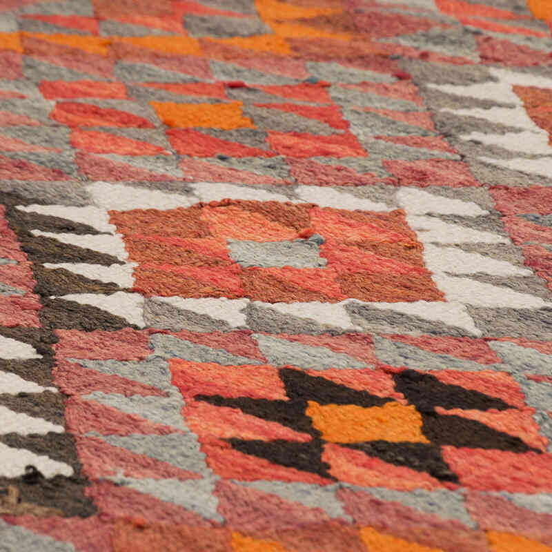 Vintage Anadolu Kilim Yolluk - 90 cm x 333 cm - K0077115