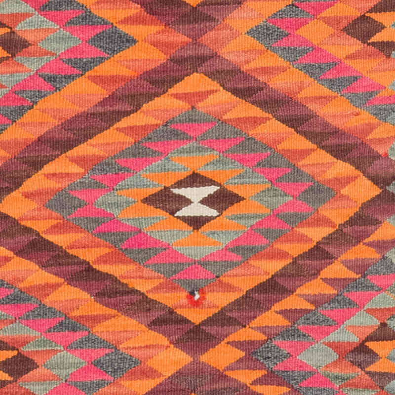 Vintage Tribal Kilim Runner - 2' 9" x 11' 2" (33" x 134") - K0077116