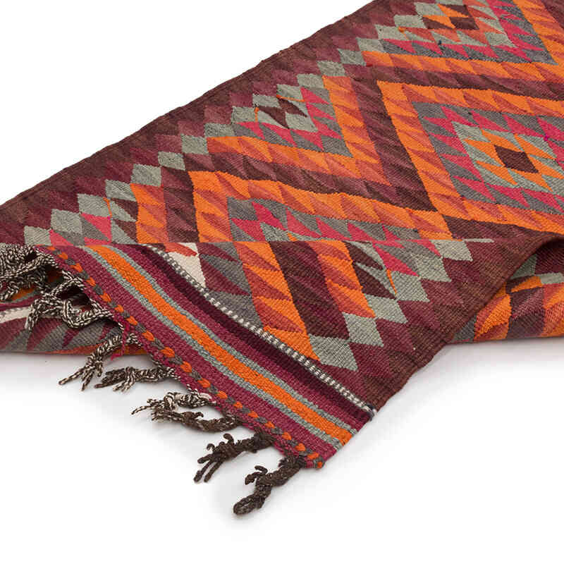 Vintage Tribal Kilim Runner - 2' 9" x 11' 2" (33" x 134") - K0077116