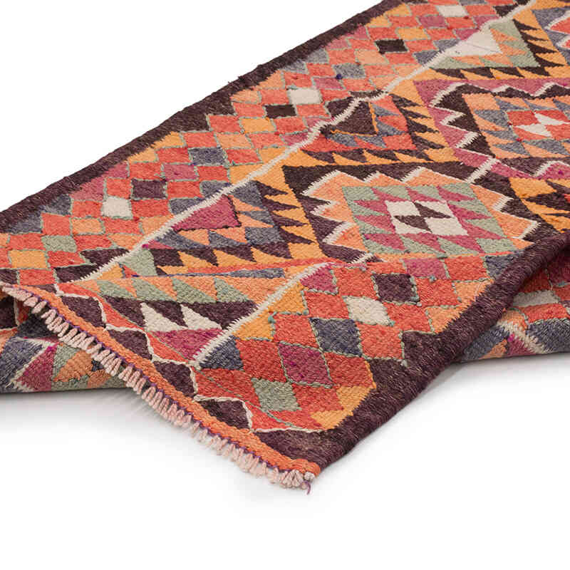 Alfombra Kilim Tribal Vintage - 94 cm x 301 cm - K0077120