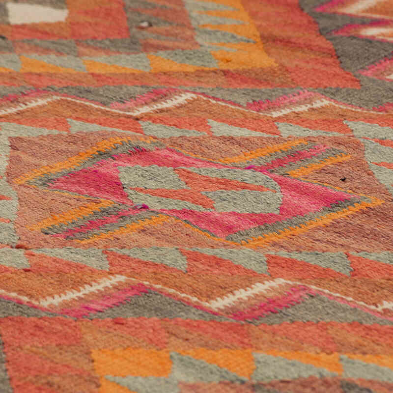 Vintage Anadolu Kilim Yolluk - 85 cm x 315 cm - K0077123