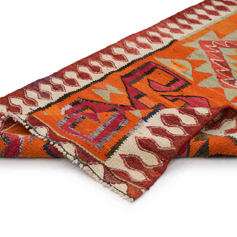 Vintage Anadolu Kilim Yolluk - 93 cm x 323 cm - K0077124