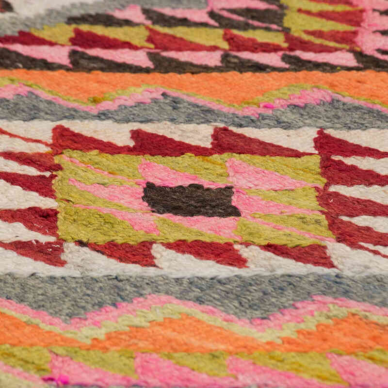 Vintage Anadolu Kilim Yolluk - 97 cm x 318 cm - K0077125