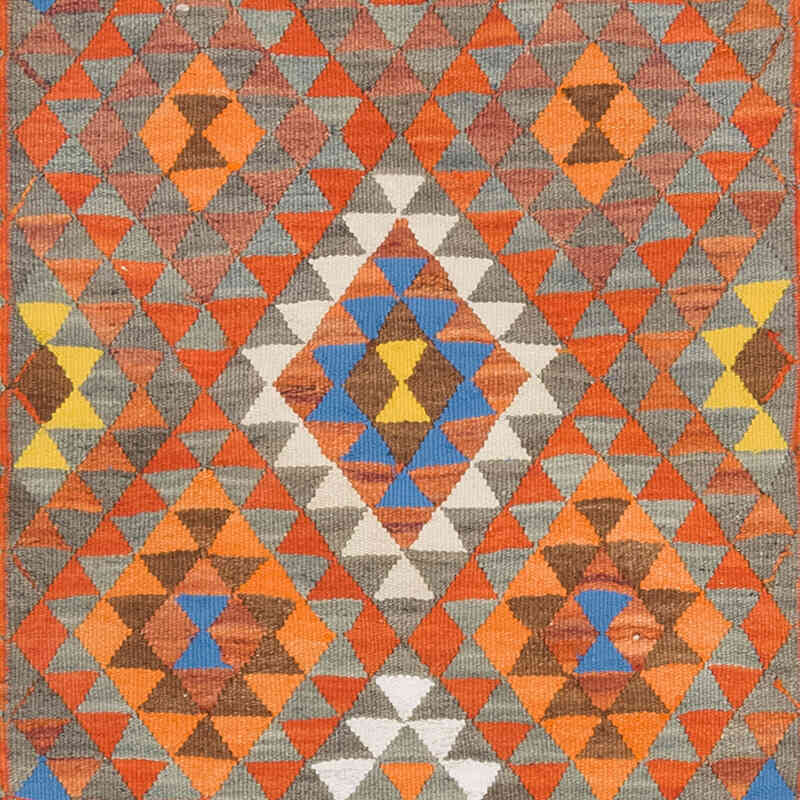 Alfombra Kilim Tribal Vintage - 85 cm x 330 cm - K0077128
