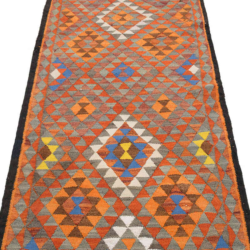 Alfombra Kilim Tribal Vintage - 85 cm x 330 cm - K0077128