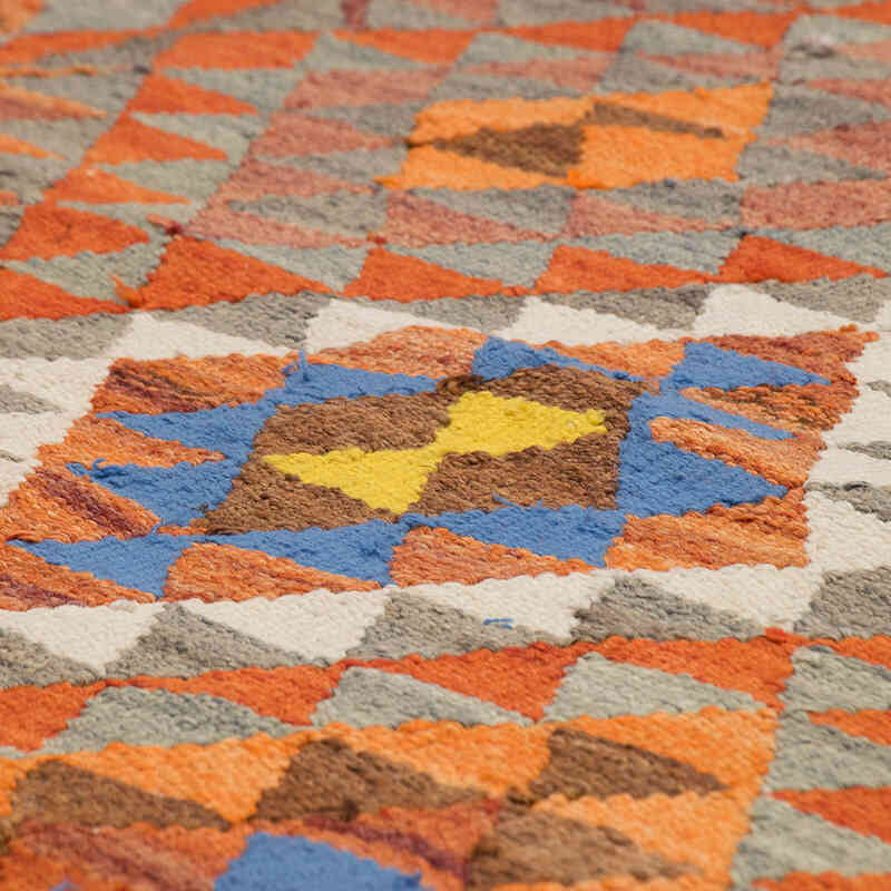 Alfombra Kilim Tribal Vintage - 85 cm x 330 cm - K0077128