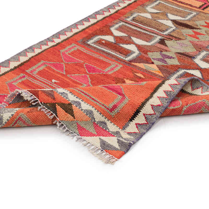 Alfombra Kilim Tribal Vintage - 100 cm x 301 cm - K0077133