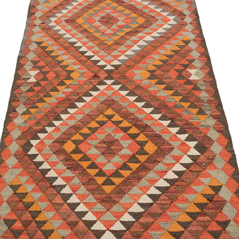 Alfombra Kilim Tribal Vintage - 88 cm x 310 cm - K0077134