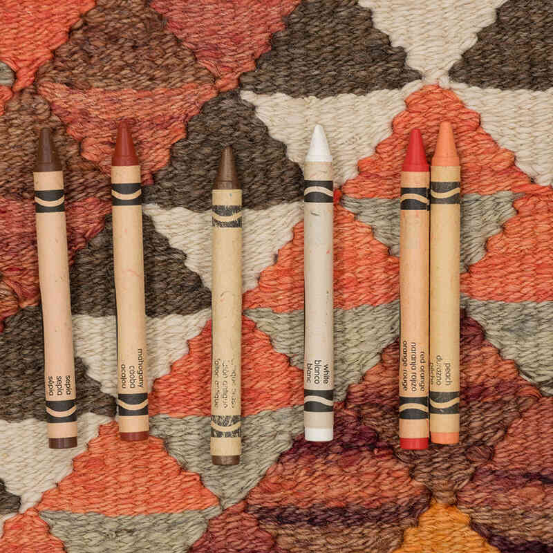 Alfombra Kilim Tribal Vintage - 88 cm x 310 cm - K0077134