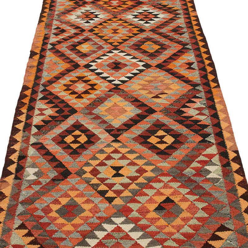 Alfombra Kilim Tribal Vintage - 94 cm x 313 cm - K0077136