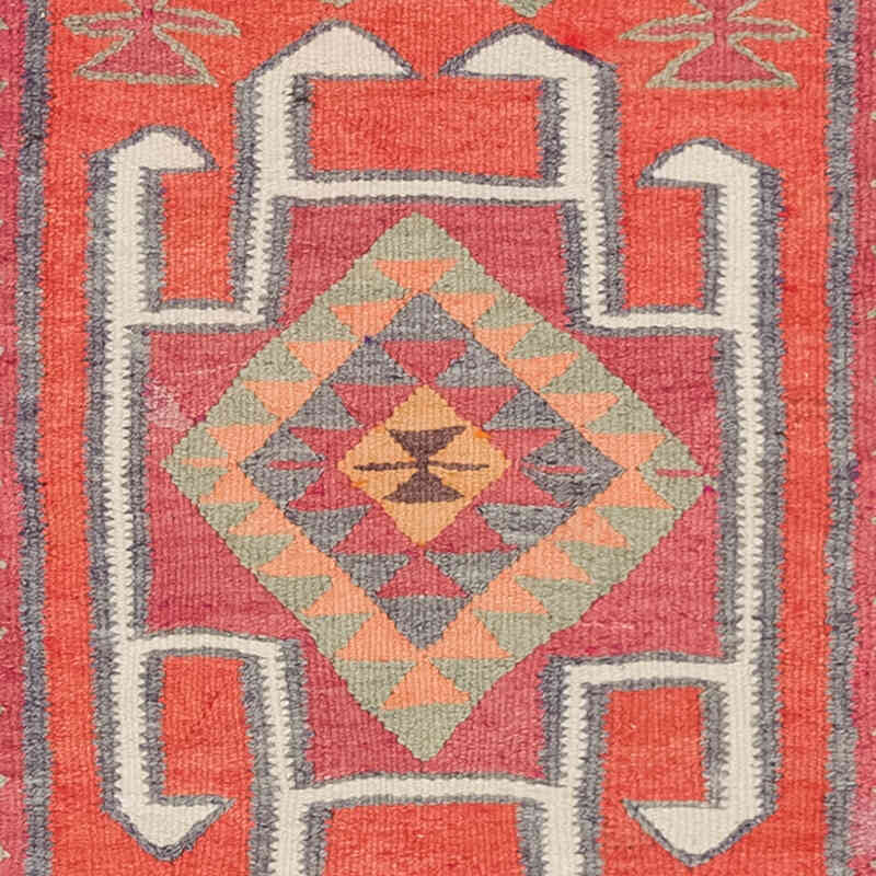 Vintage Tribal Kilim Runner - 3' 4" x 13' 6" (40" x 162") - K0077137