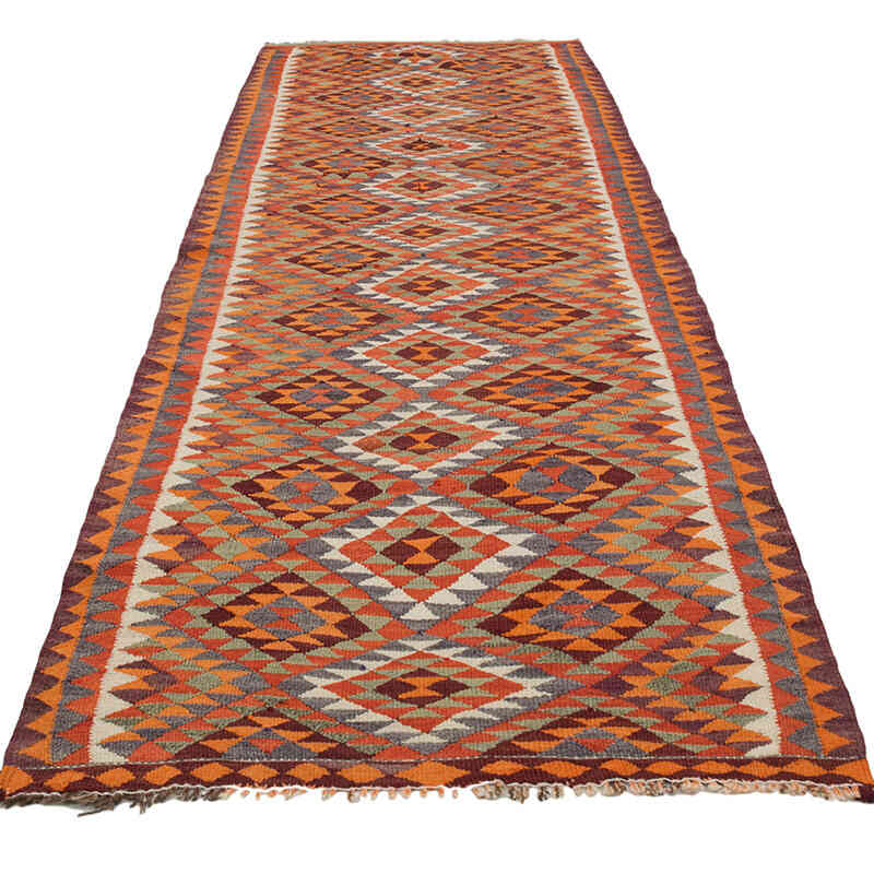 Alfombra Kilim Tribal Vintage - 97 cm x 316 cm - K0077138