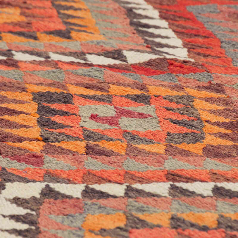 Vintage Tribal Kilim Runner - 2' 10" x 9' 7" (34" x 115") - K0077140