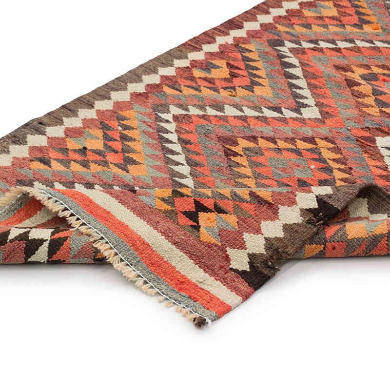 Vintage Tribal Kilim Runner - 2' 10" x 9' 7" (34" x 115") - K0077140