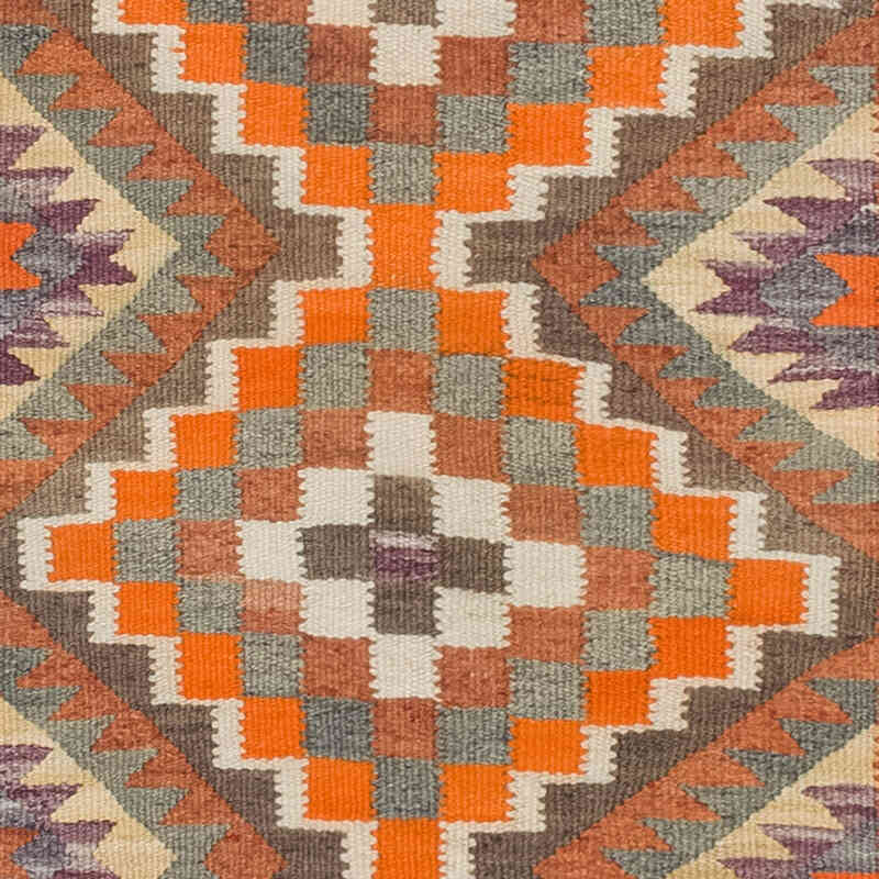 Alfombra Kilim Tribal Vintage - 90 cm x 315 cm - K0077141