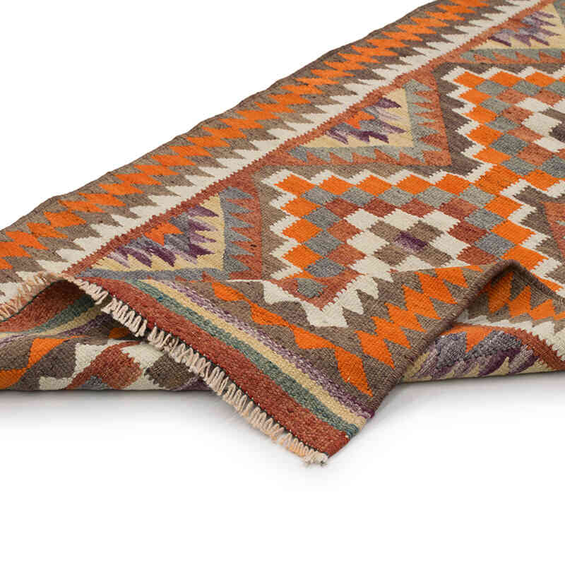 Alfombra Kilim Tribal Vintage - 90 cm x 315 cm - K0077141