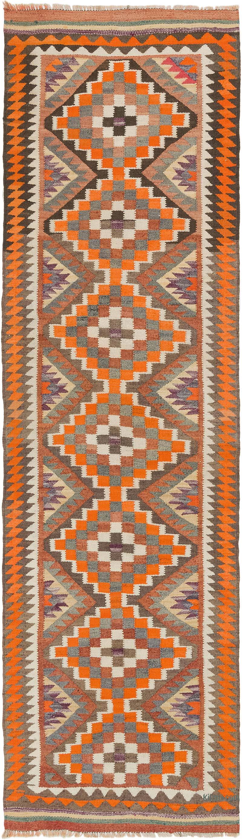 Alfombra Kilim Tribal Vintage - 90 cm x 315 cm - K0077141
