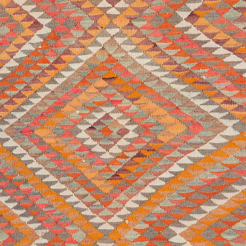 Vintage Tribal Kilim Runner - 2' 10" x 8' 1" (34" x 97") - K0077142